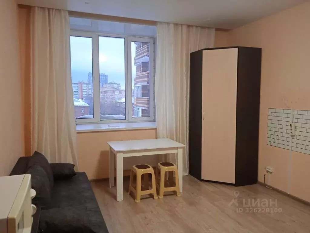 Студия Пермский край, Пермь ул. Куйбышева, 109А (26.4 м) - Фото 2