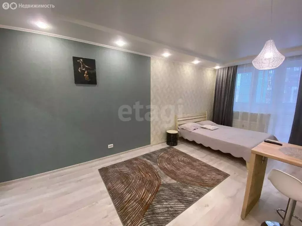 Квартира-студия: Тюмень, улица Дмитрия Менделеева, 2 (31.2 м) - Фото 1