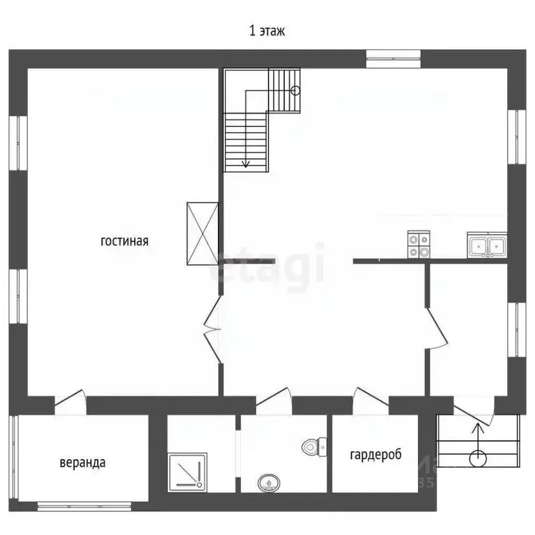 Дом в Московская область, Серпухов городской округ, д. Райсеменовское ... - Фото 1