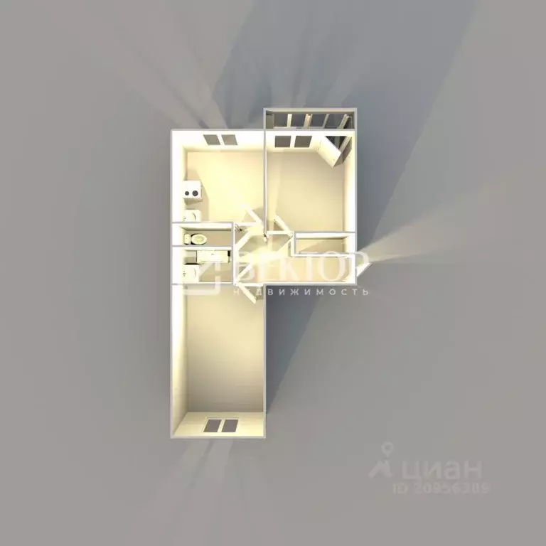 2-к кв. Ярославская область, Ярославль ул. Панина, 3К4 (71.5 м) - Фото 2