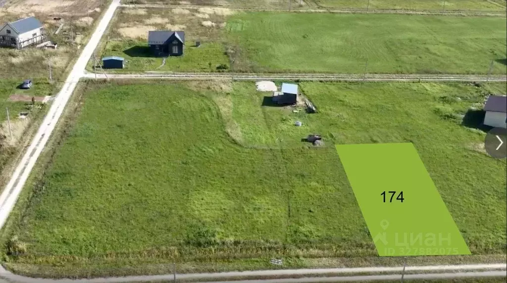 Участок в Тульская область, Заокский район, Демидовское с/пос, с. ... - Фото 2