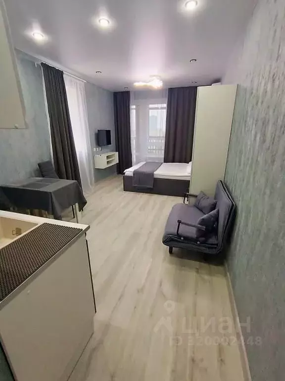 1-к кв. Татарстан, Казань ул. Академика Губкина, 12Б (25.0 м) - Фото 1