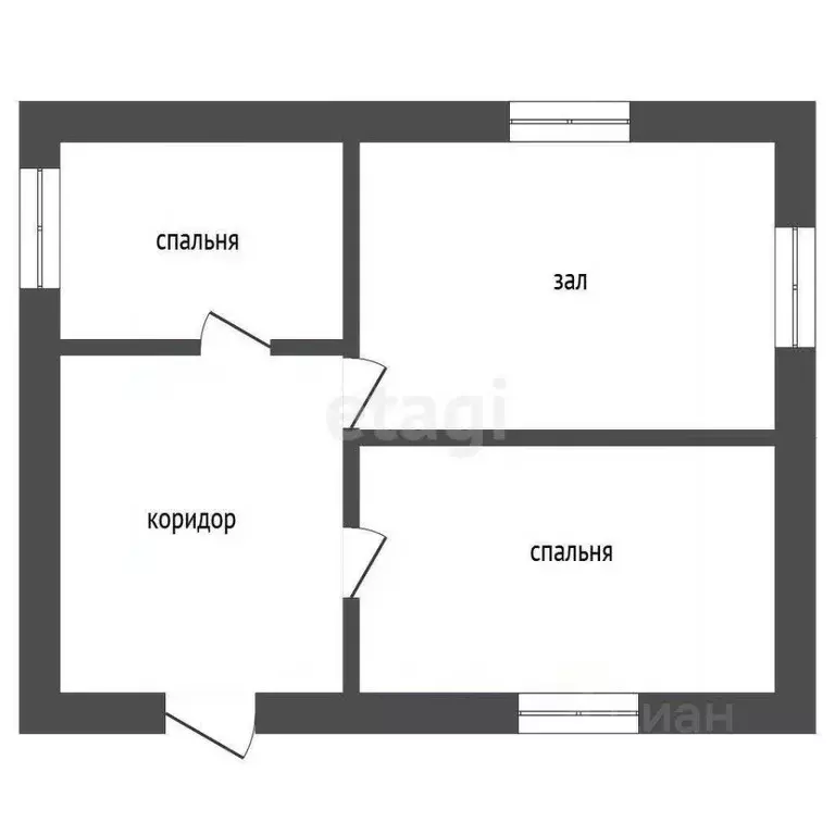 Дом в Крым, Сакский район, Ореховское с/пос, с. Червоное ул. ... - Фото 2