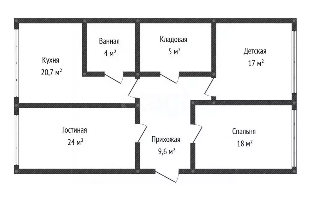3-к кв. Дагестан, Махачкала ш. Карабудахкентское, 57Б (98.0 м) - Фото 2