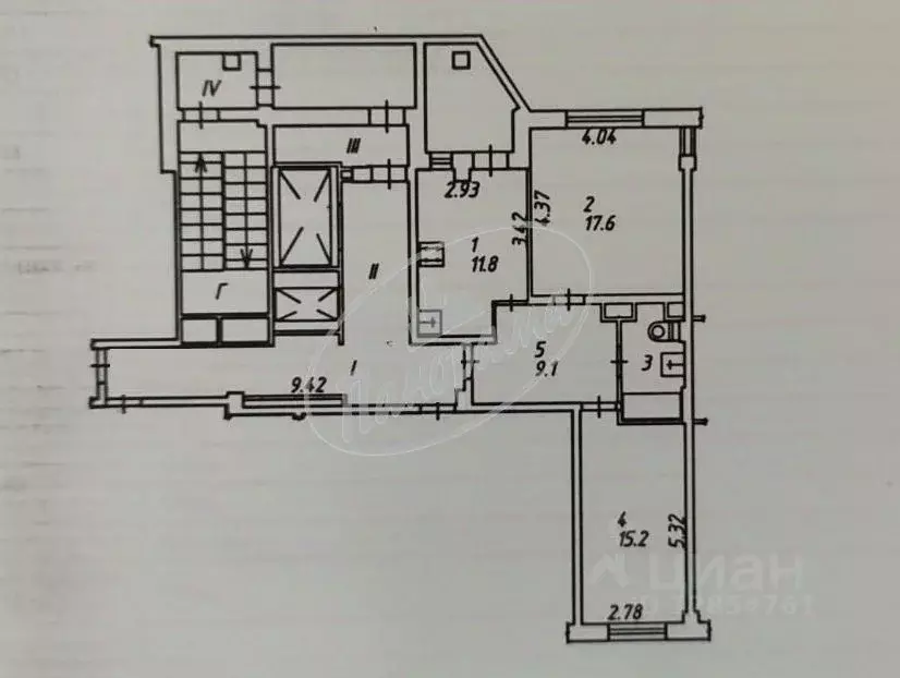 2-к кв. Калужская область, Калуга ул. Кибальчича, 30 (60.0 м) - Фото 2