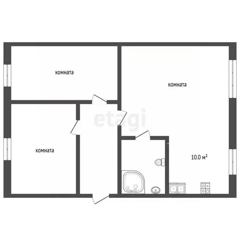 3-к кв. Свердловская область, Первоуральск ул. Ленина, 3А (80.2 м) - Фото 2