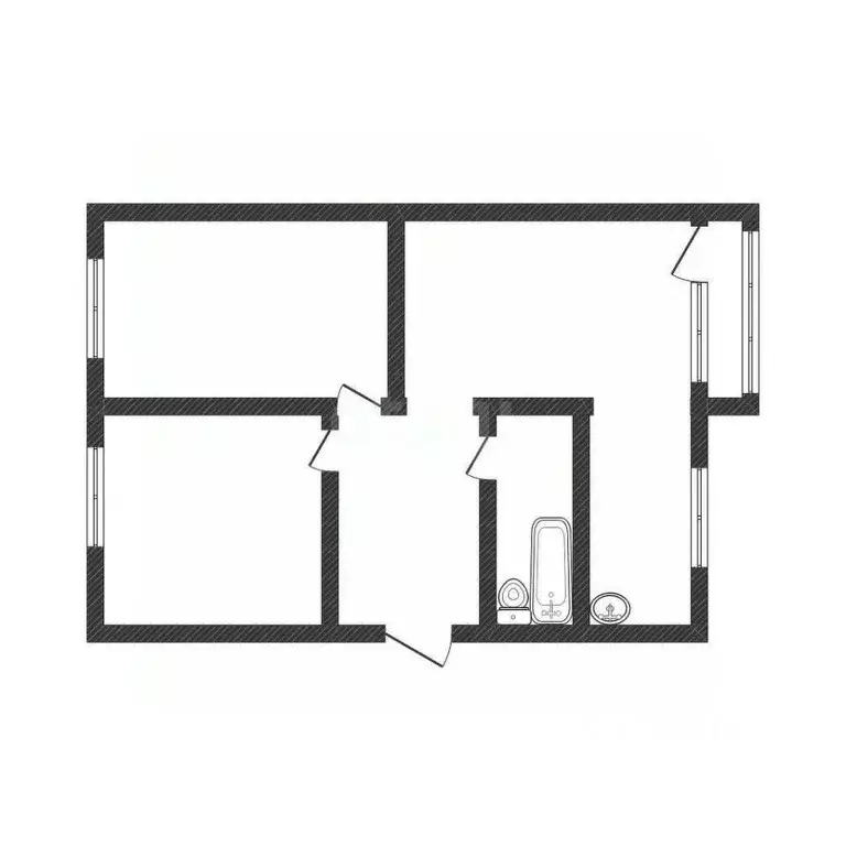 3-к кв. Алтайский край, Бийск ул. Ильи Мухачева, 260 (63.5 м) - Фото 2
