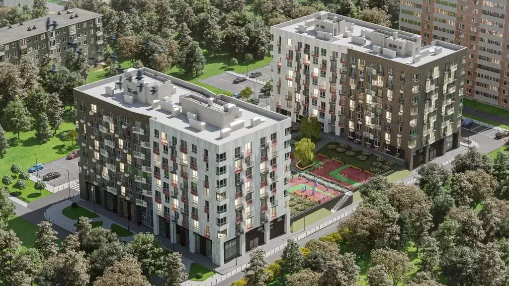 1-к кв. Московская область, Химки Сходня мкр, ул. Фрунзе, 30 (35.4 м) - Фото 1