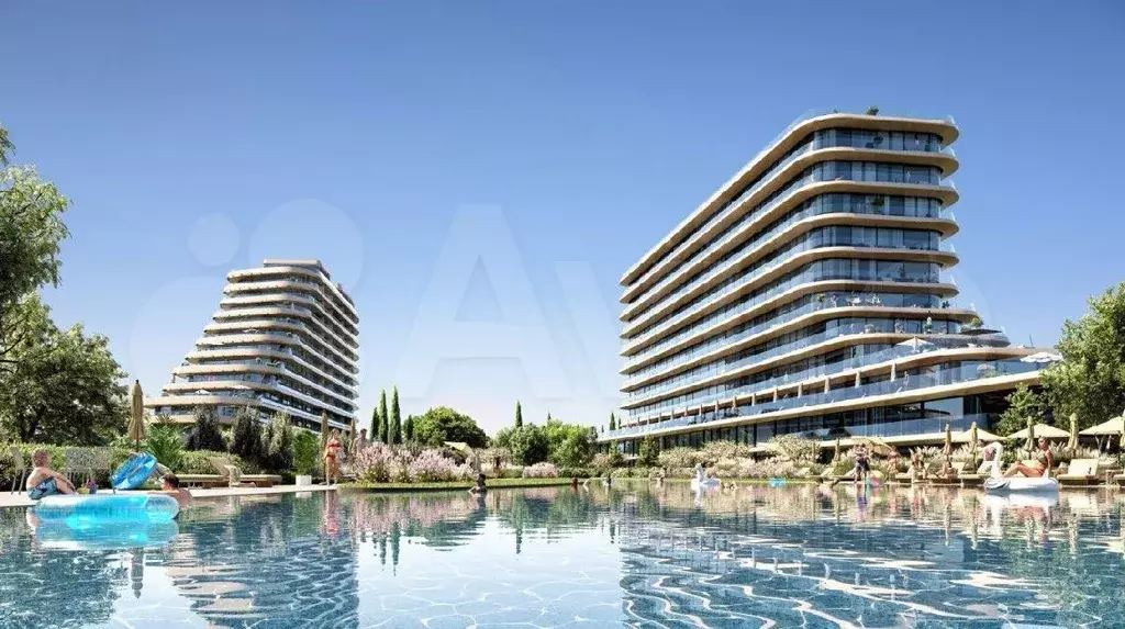 Апартаменты-студия, 29,5 м, 3/13 эт. - Фото 0