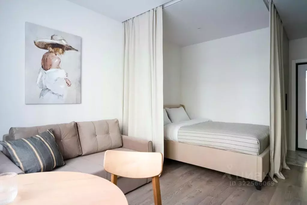 1-к кв. Калининградская область, Калининград ул. Куйбышева, 27Б (24.0 ... - Фото 1