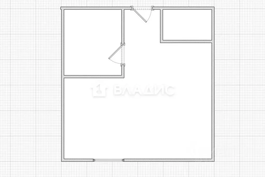 Студия Пензенская область, Пенза Бекешская ул., 12 (23.0 м) - Фото 1