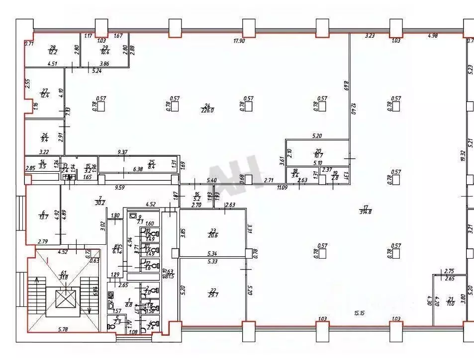 Офис в Москва Ленинградский просп., 80к37 (746 м) - Фото 2