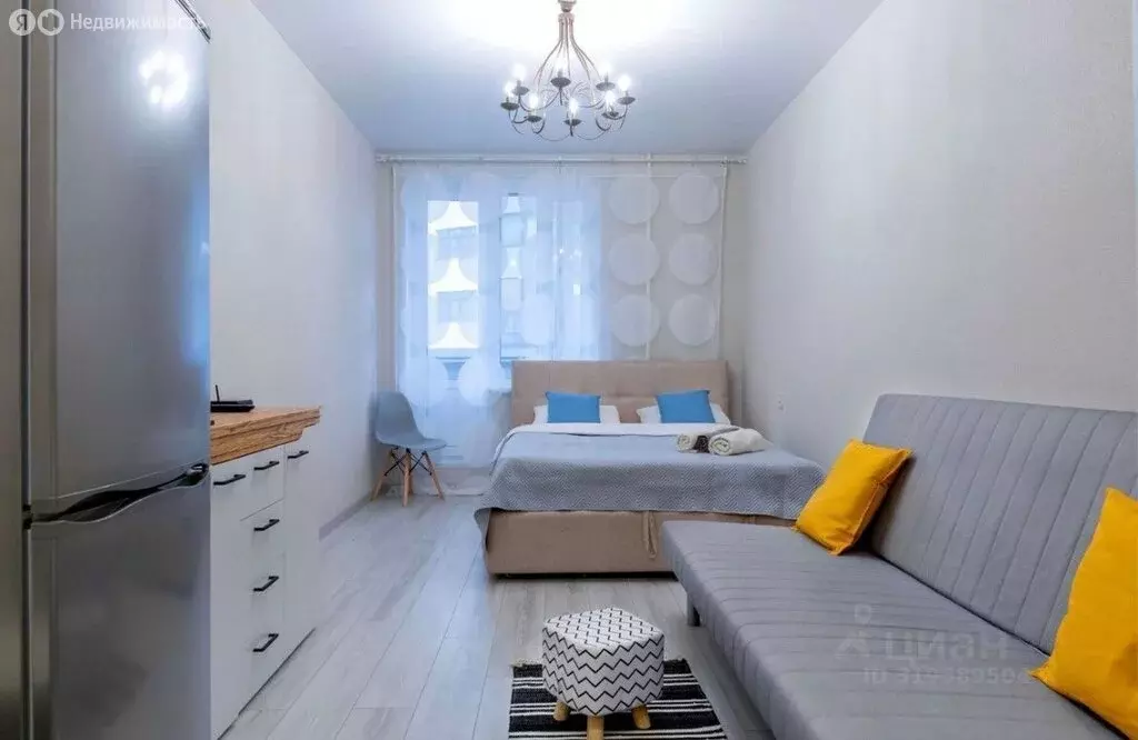 Квартира-студия: Санкт-Петербург, Пулковская улица, 6к3 (25 м) - Фото 1