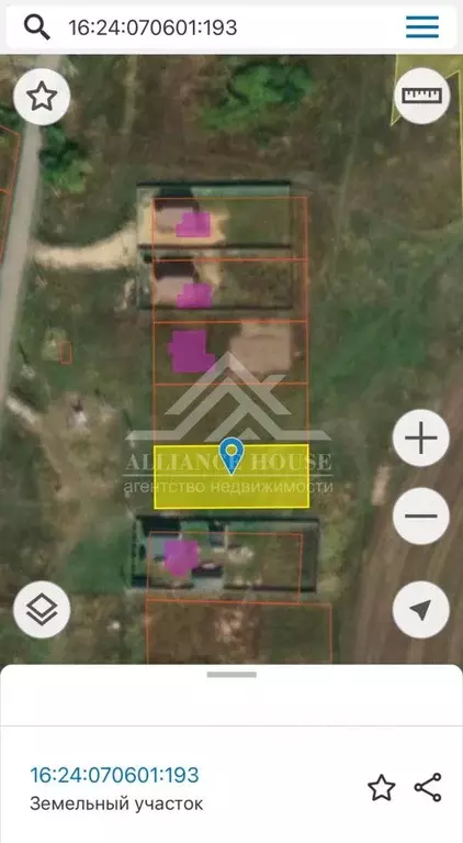 Участок в Татарстан, Лаишевский район, Егорьевское с/пос, д. Пальцовка ... - Фото 2