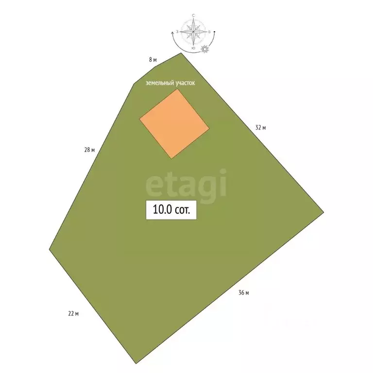 Участок в Алтай, Майминский район, с. Майма ул. Ленина (10.0 сот.) - Фото 1