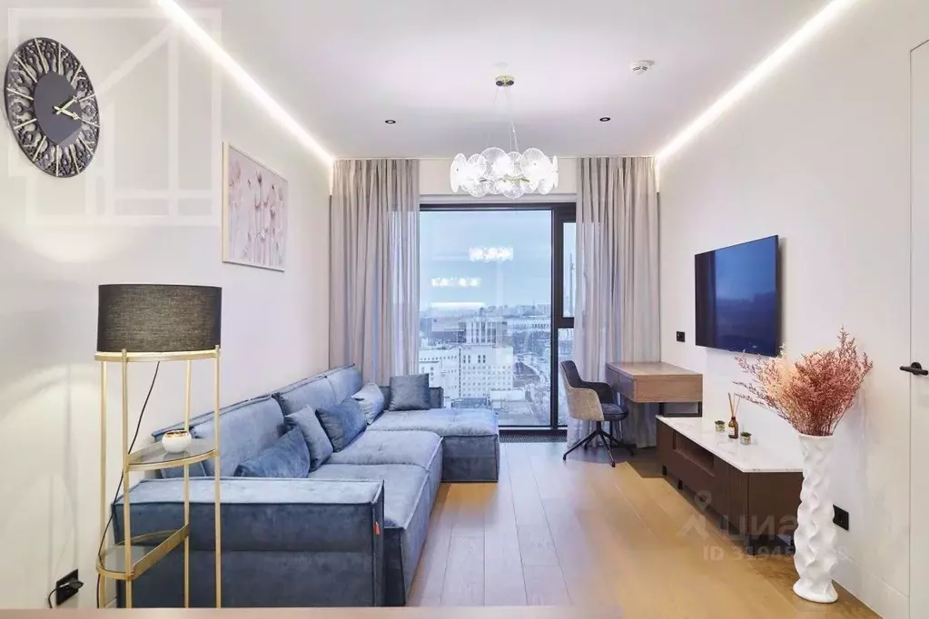 2-к кв. Москва Поклонная ул., 9 (68.0 м) - Фото 1