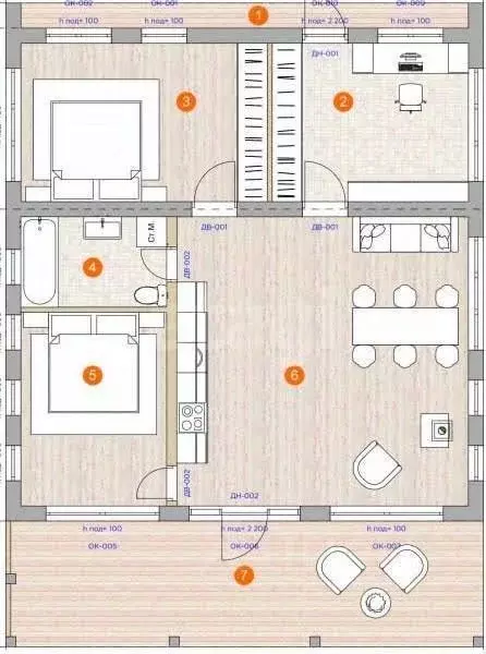 Дом в Московская область, Ступино городской округ, Гринвуд ТСН 44М ... - Фото 2