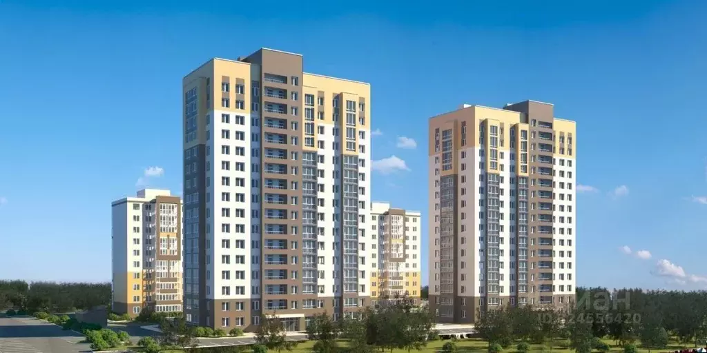 2-к кв. Омская область, Омск Волгоградская ул., с3 (61.32 м) - Фото 2