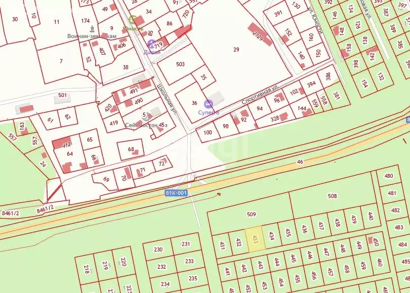 Участок в Максимиха, территория Местность Солонцы (7.96 м) - Фото 1