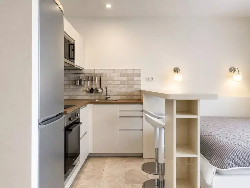 Студия Севастополь ш. Фиолентовское, 134к3 (32.0 м) - Фото 1