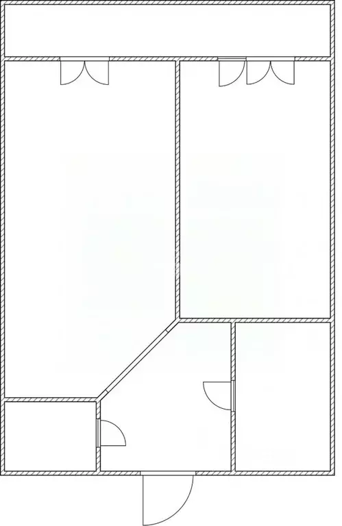 1-к кв. Томская область, Томск Комсомольский просп., 37 (38.4 м) - Фото 1