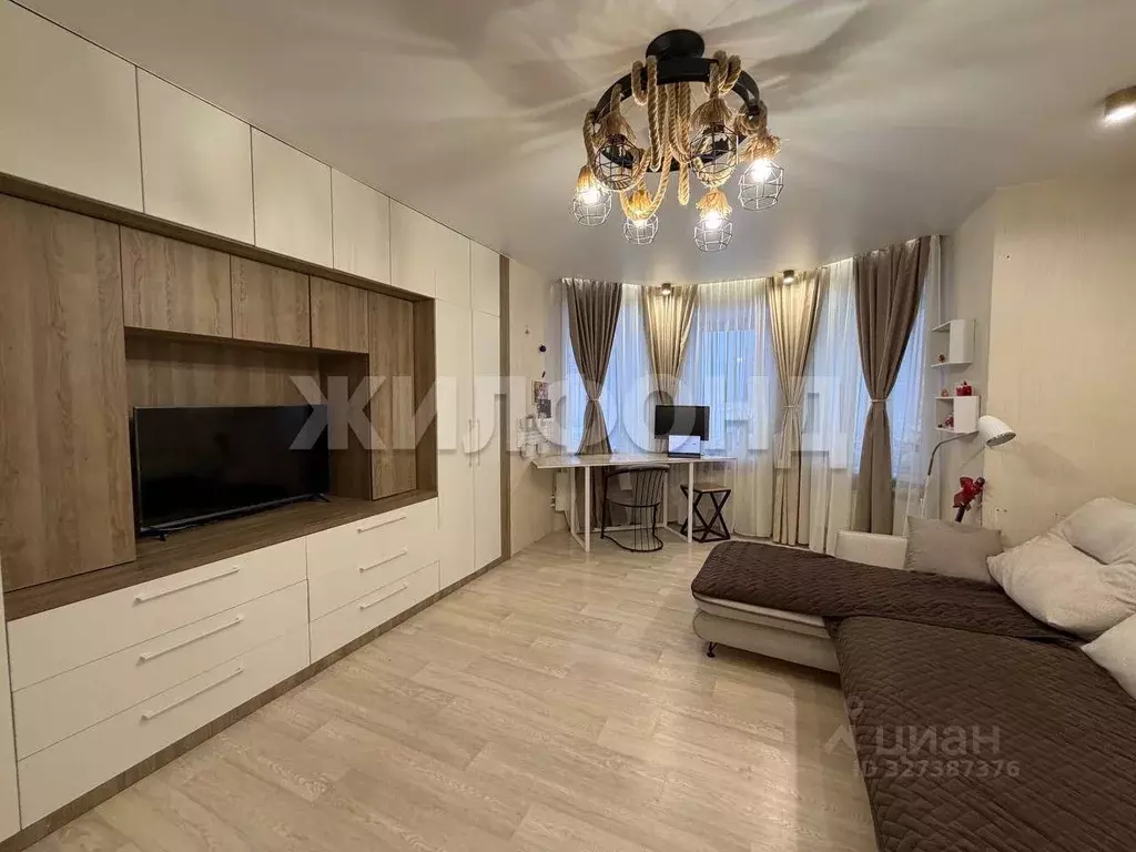 1-к кв. Новосибирская область, Новосибирск Родники мкр, ул. Родники, 2 ... - Фото 1