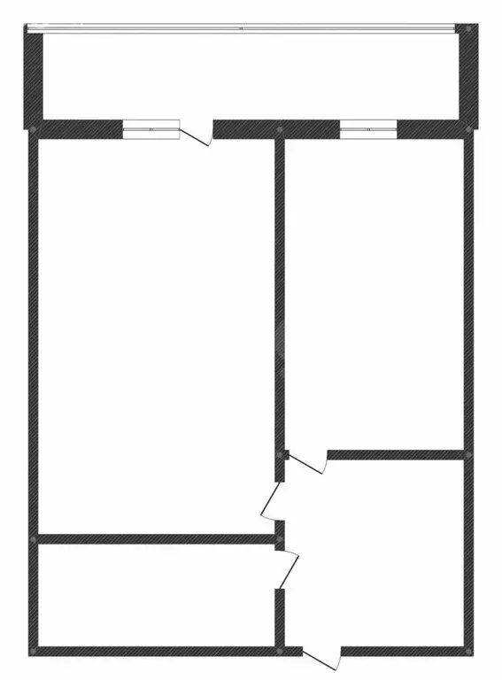 1-комнатная квартира: Ялуторовск, Анисимовский проезд, 1 (38.4 м) - Фото 1