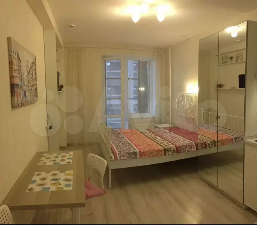 Апартаменты-студия, 28 м, 12/22 эт. - Фото 1