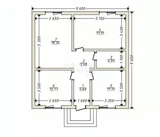 Дом в Крым, Сакский район, Лесновское с/пос, с. Владимировка ул. ... - Фото 2