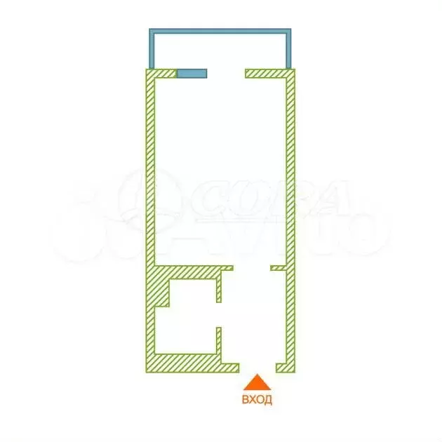 Квартира-студия, 27 м, 13/16 эт. - Фото 0