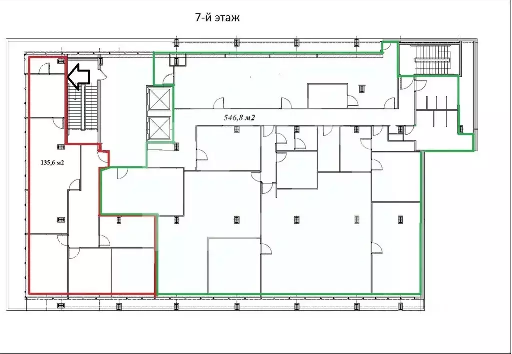 Помещение свободного назначения в Москва наб. Академика Туполева, ... - Фото 2