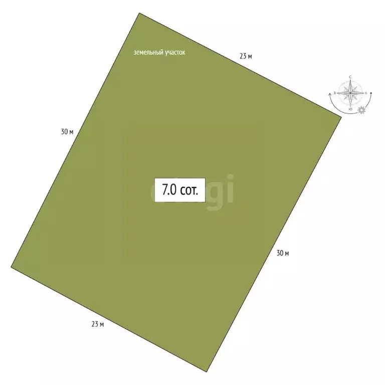 Участок в Алтай, Майминский район, с. Подгорное ул. Заречная, 17 (7.0 ... - Фото 2