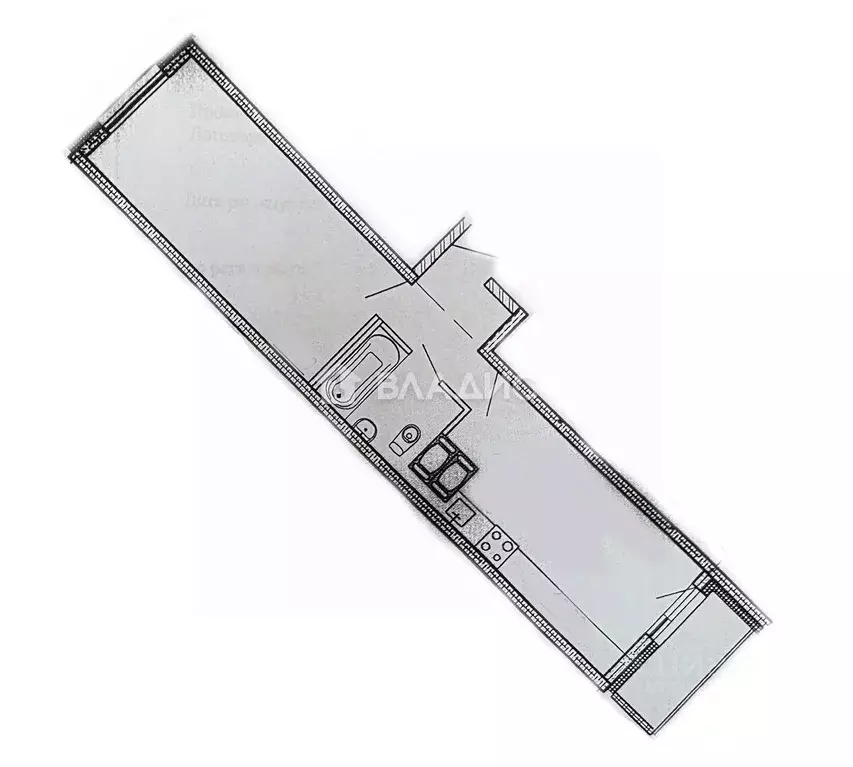 1-к кв. Санкт-Петербург пос. Шушары, просп. Новгородский, 8 (39.2 м) - Фото 2