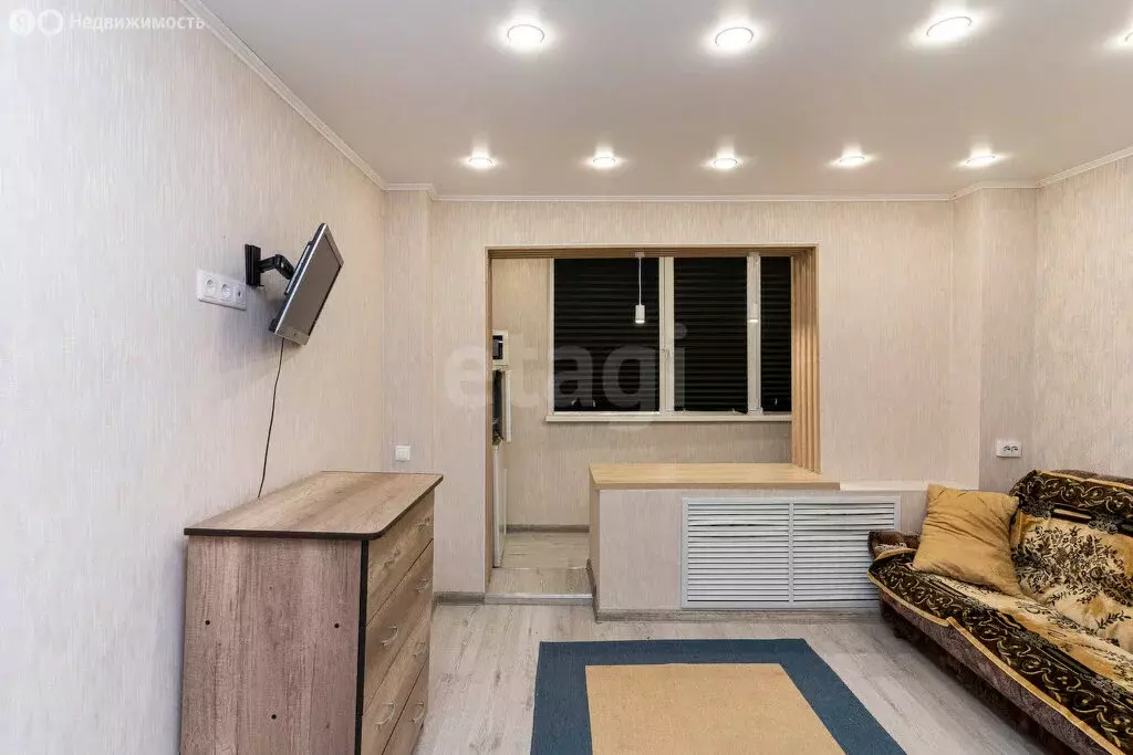 Квартира-студия: Тюмень, Олимпийская улица, 12А (16.7 м) - Фото 1