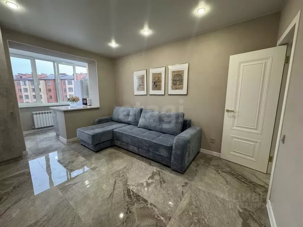 1-к кв. Северная Осетия, Владикавказ ул. Билара Кабалоева, 10Б (50.0 ... - Фото 2