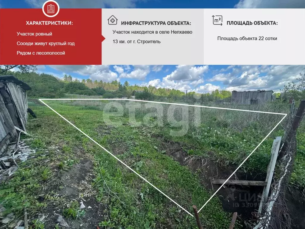 Участок в Белгородская область, Яковлевский муниципальный округ, ... - Фото 1
