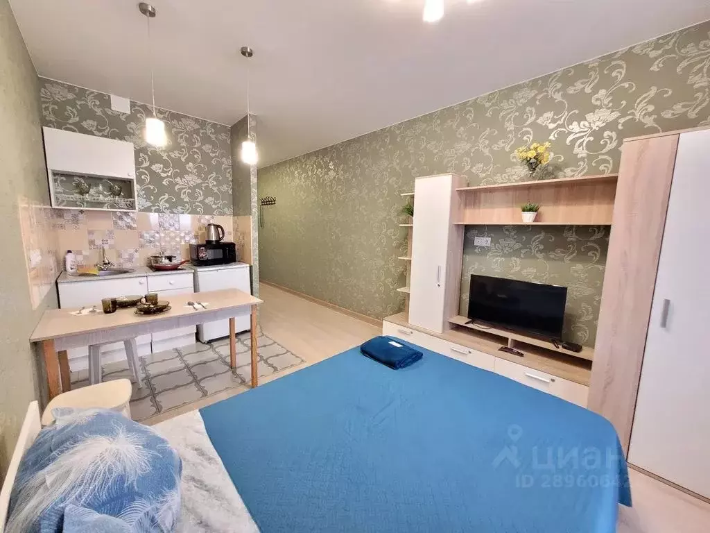 1-к кв. Алтайский край, Барнаул просп. Строителей, 18 (24.0 м) - Фото 0