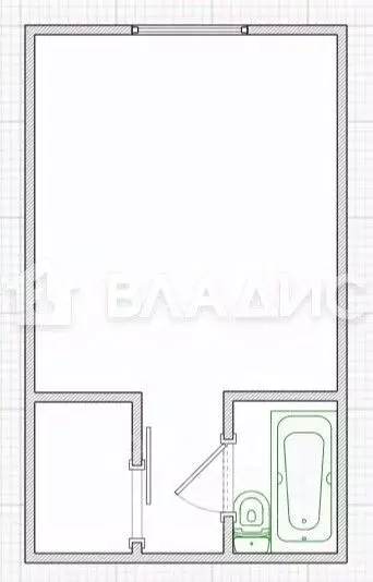 Студия Пензенская область, Пенза просп. Победы, 80 (17.9 м) - Фото 2