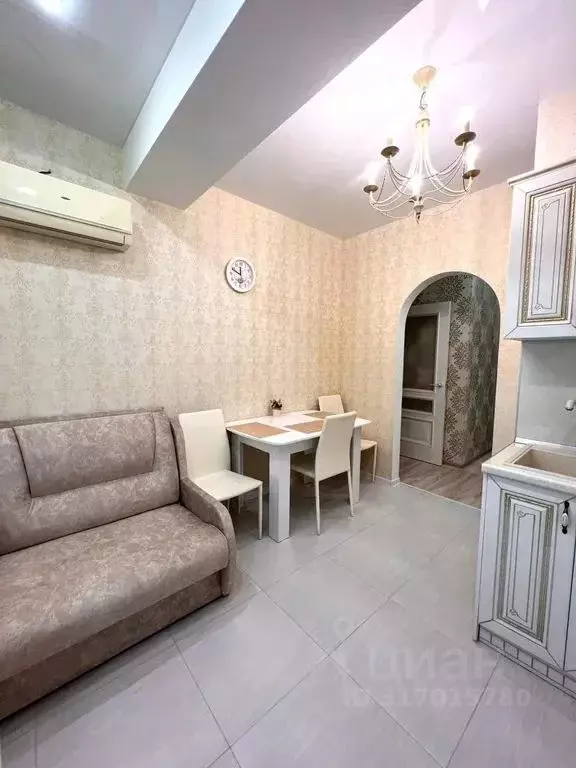 1-к кв. Краснодарский край, Сочи Мамайка мкр, ул. Волжская, 30/1 (33.0 ... - Фото 1