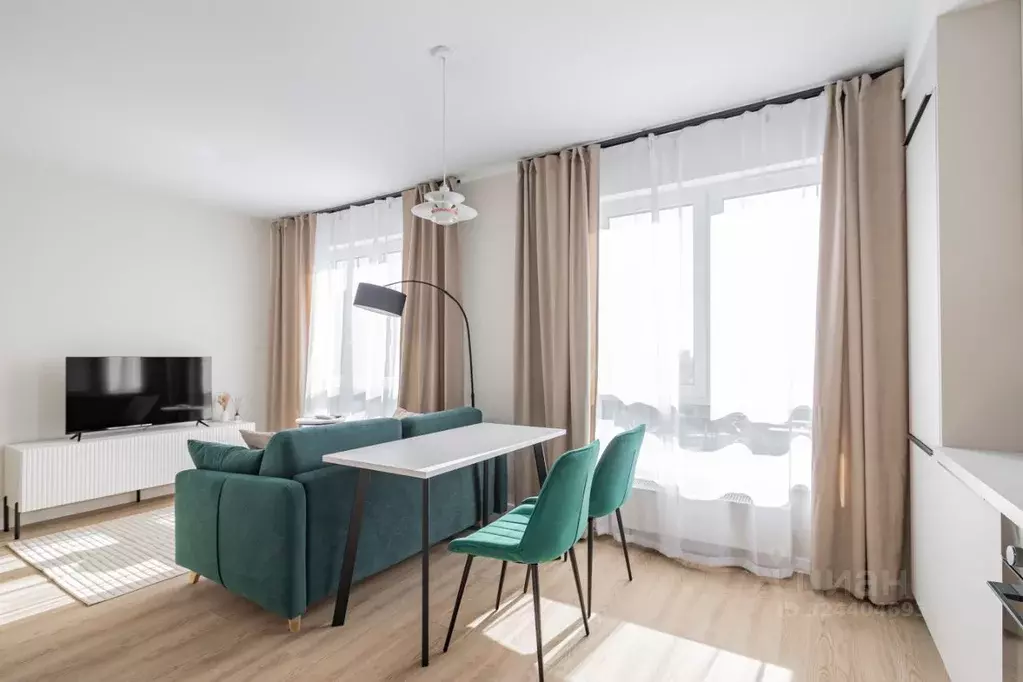 Студия Москва ул. Добролюбова, 8к3 (37.0 м) - Фото 1