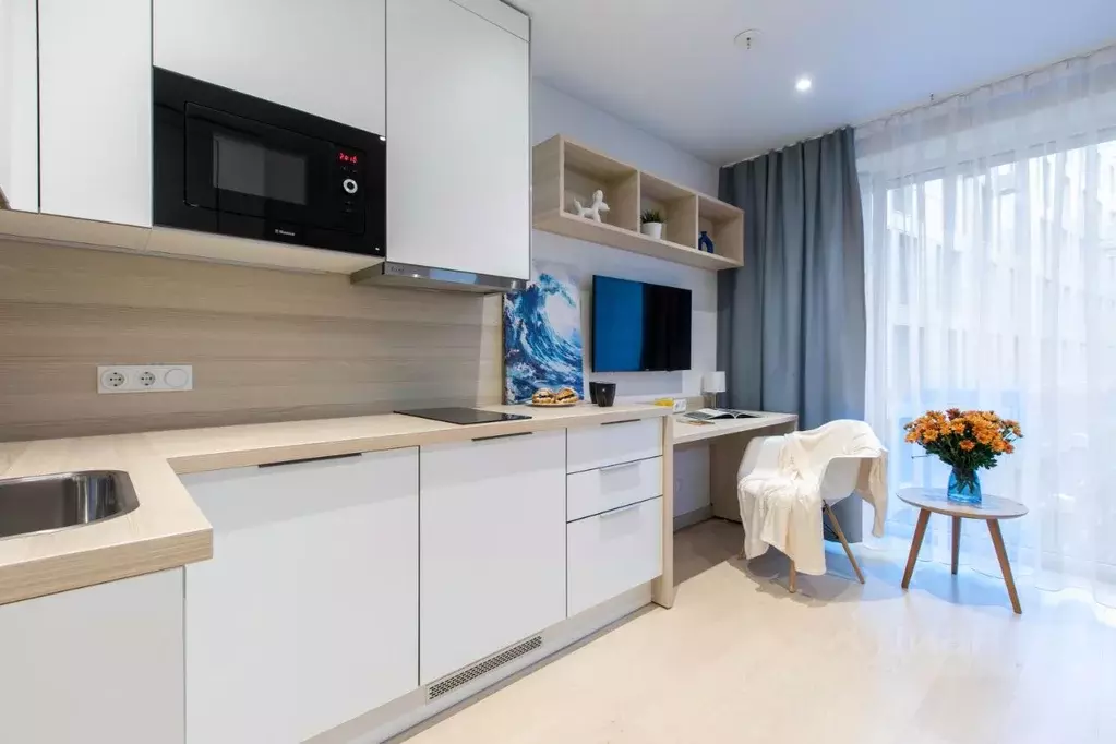 1-к кв. Санкт-Петербург Социалистическая ул., 21 (19.0 м) - Фото 1