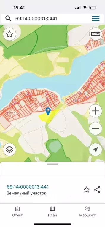 Участок в Тверская область, Кимрский муниципальный округ, д. Шиблино  ... - Фото 2