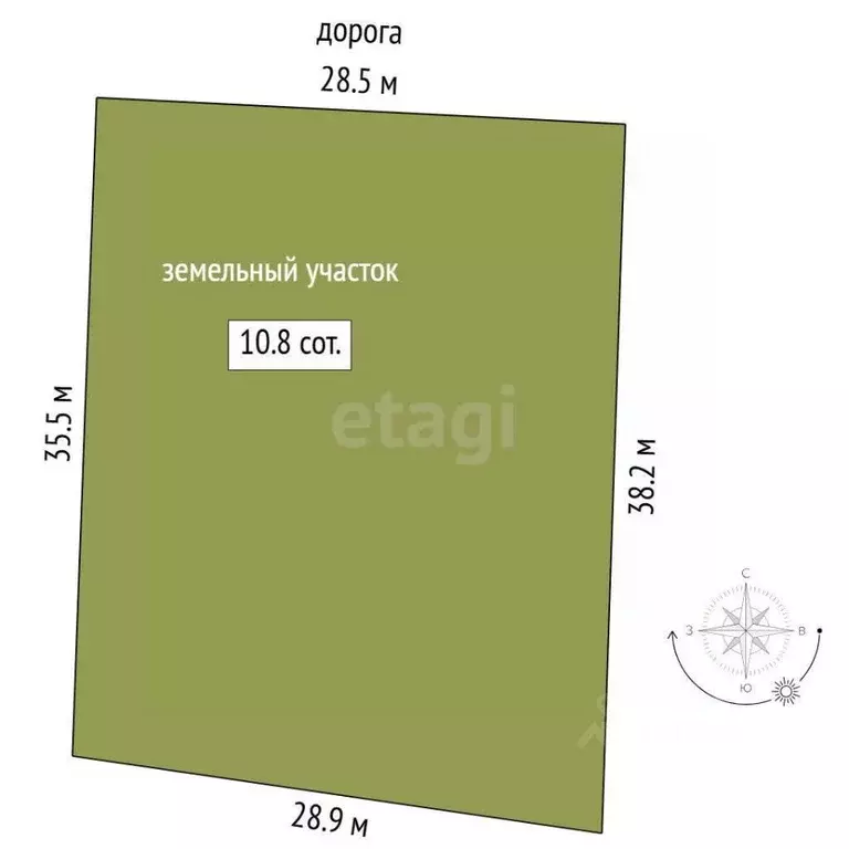 Участок в Тюменская область, Тюменский муниципальный округ, с. Кулига ... - Фото 2