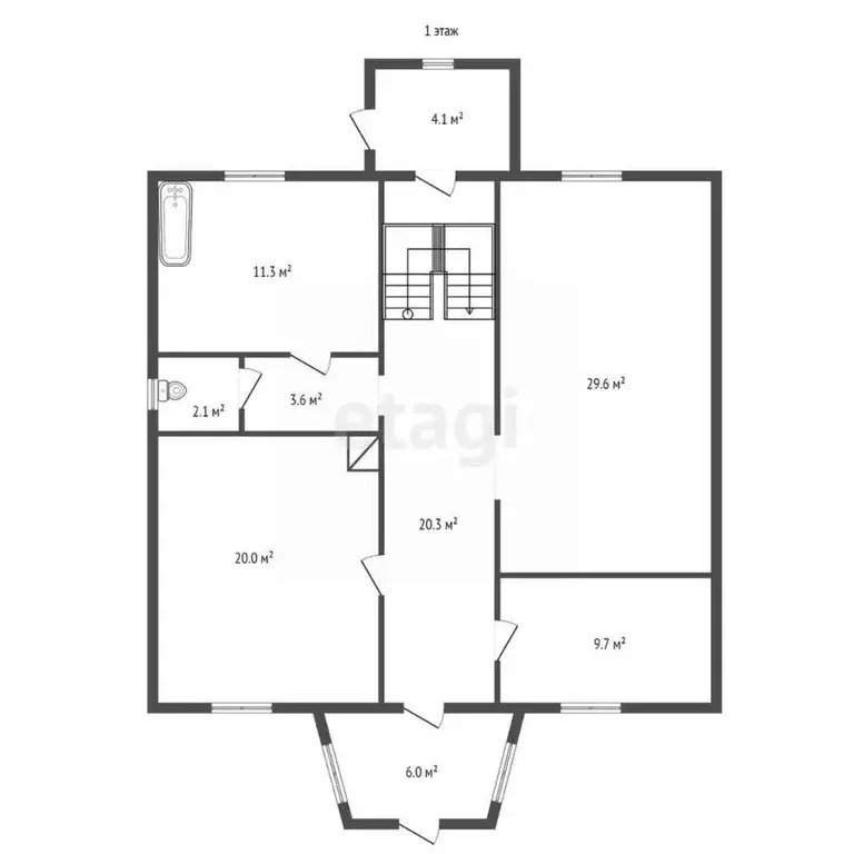 Дом в Красноярский край, Красноярск городской округ, д. Бугачево ул. ... - Фото 2