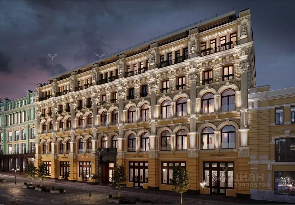 5-к кв. Москва ул. Кузнецкий Мост, 12/3С1 (232.0 м) - Фото 1