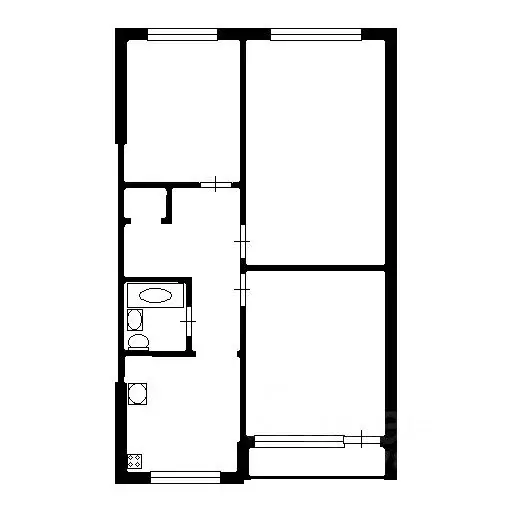 3-к кв. Самарская область, Самара Алма-Атинская ул., 96 (63.5 м) - Фото 2