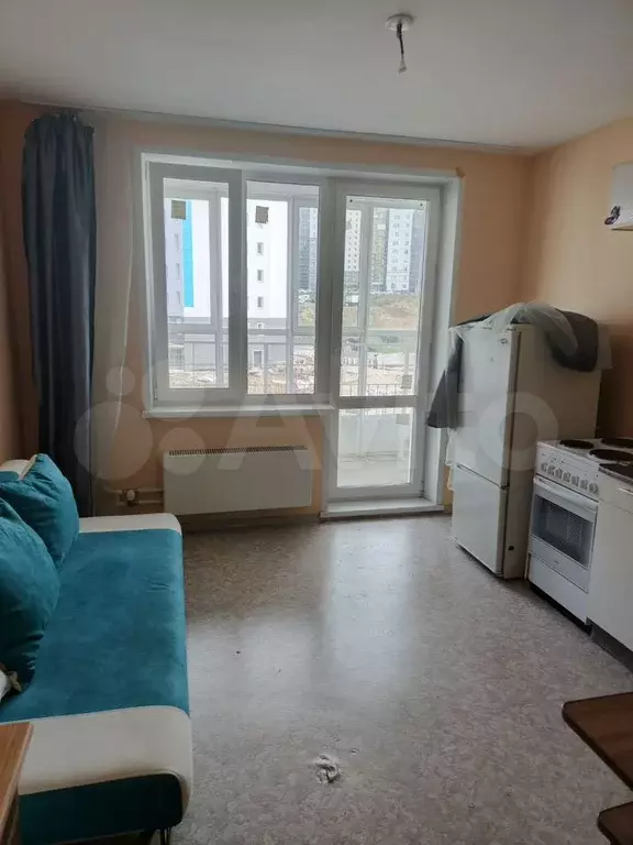 Квартира-студия, 27 м, 4/12 эт. - Фото 1