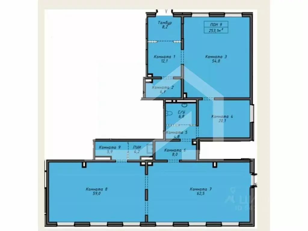 Помещение свободного назначения в Москва Ильменский проезд, 17к4 (253 ... - Фото 1