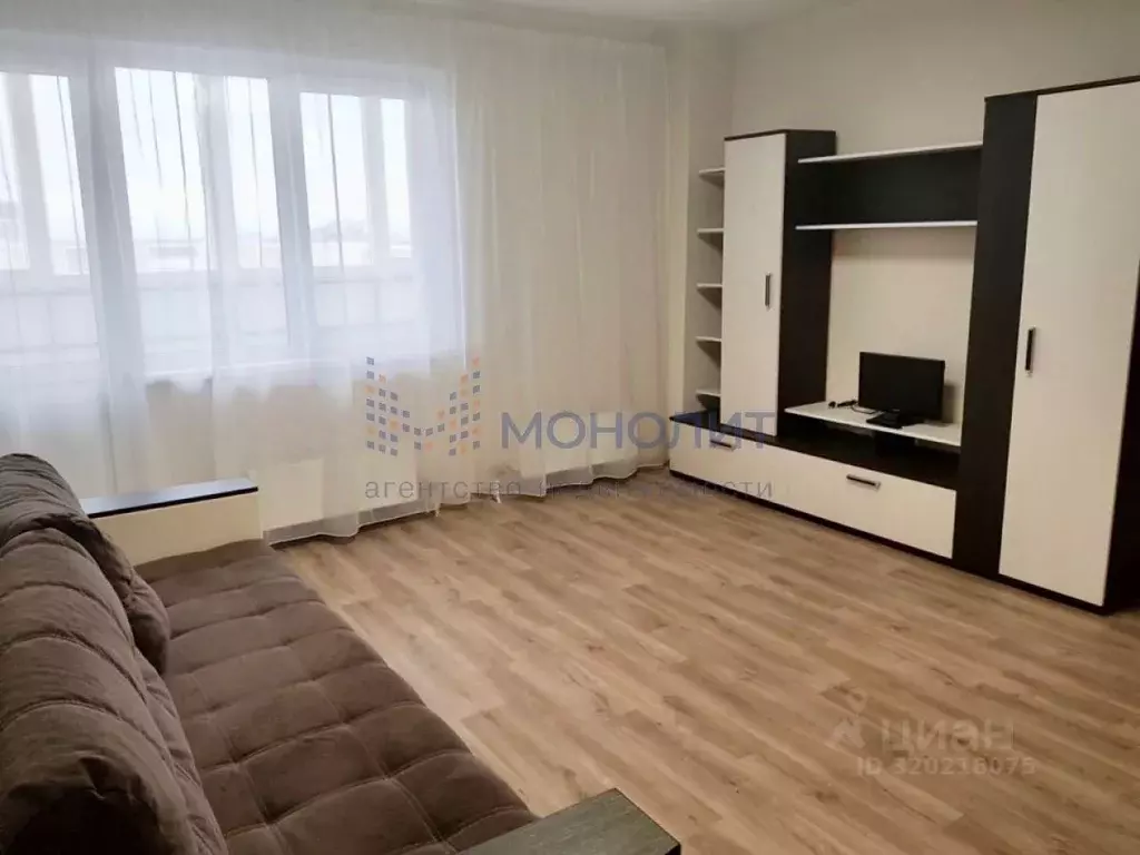 1-к кв. Нижегородская область, Нижний Новгород Победная ул., 4 (38.4 ... - Фото 1