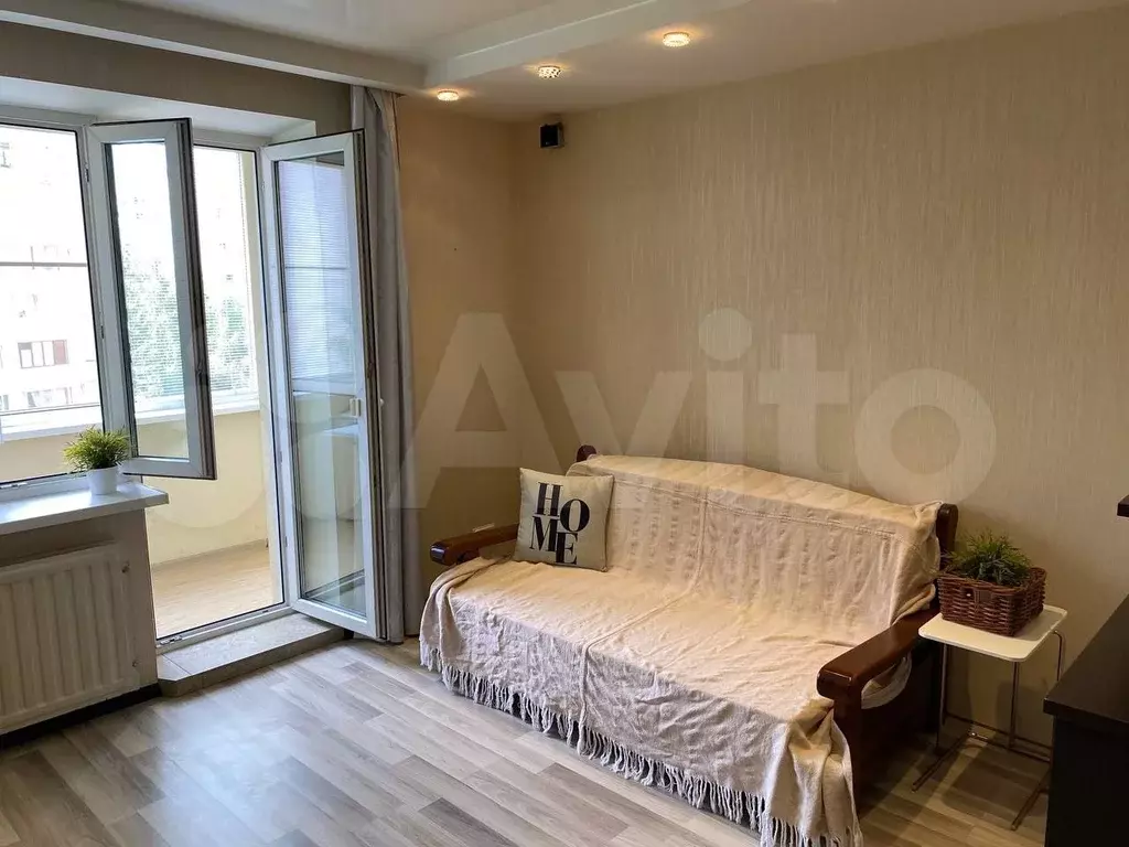 1-к. квартира, 43,1 м, 4/10 эт. - Фото 1
